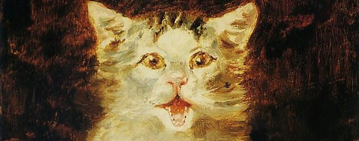 The Cat Banner by Henri de Toulouse-Lautrec (1882)