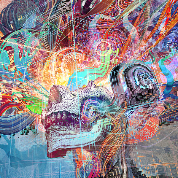 絵画 ECSTACY Forward Escape - Third Eye Tapestries