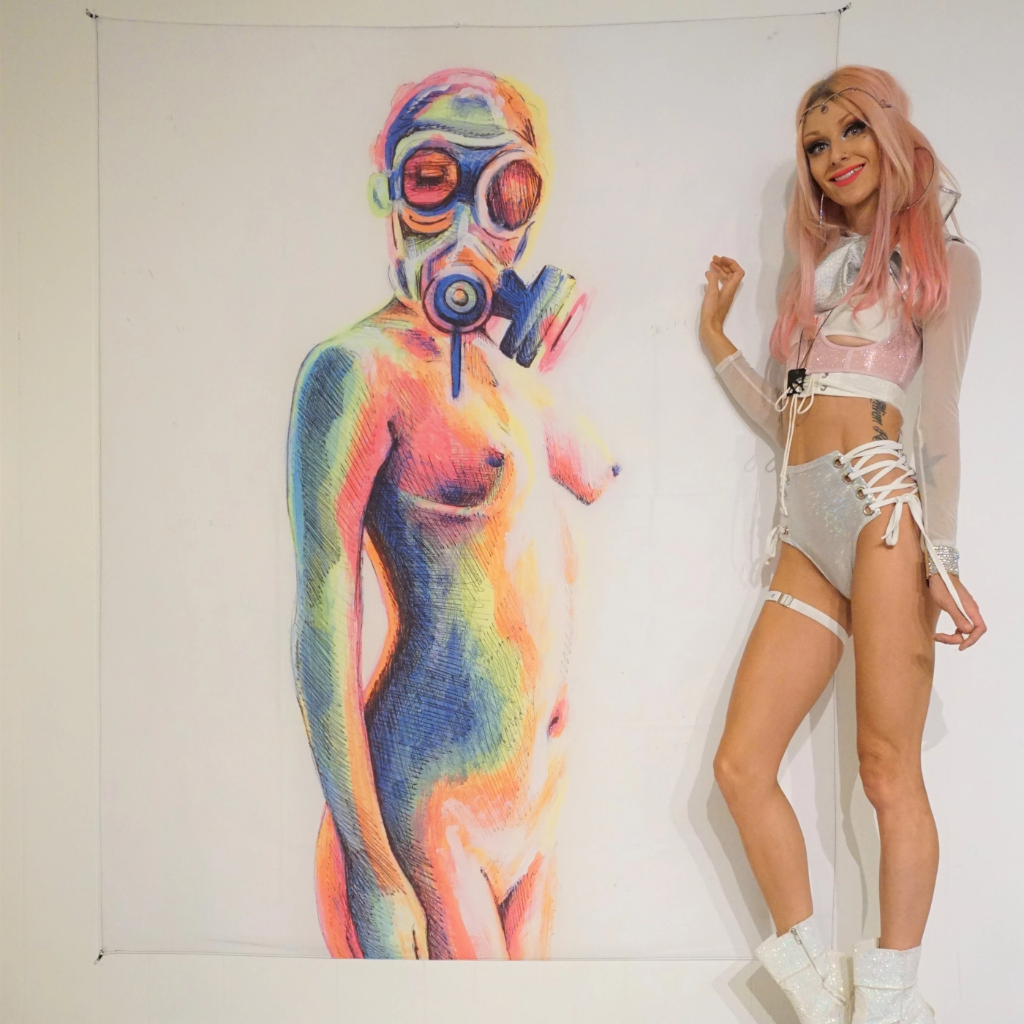 Rainbow Gas Mask