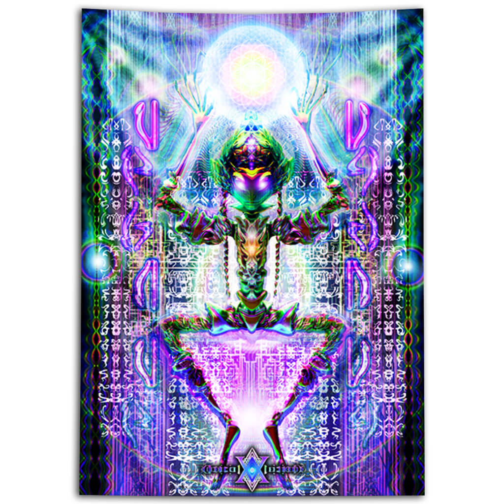 DMT Buddha Pixie – Third Eye Tapestries