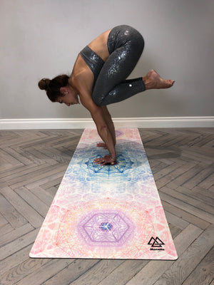 Pink Mandala Yoga Mat